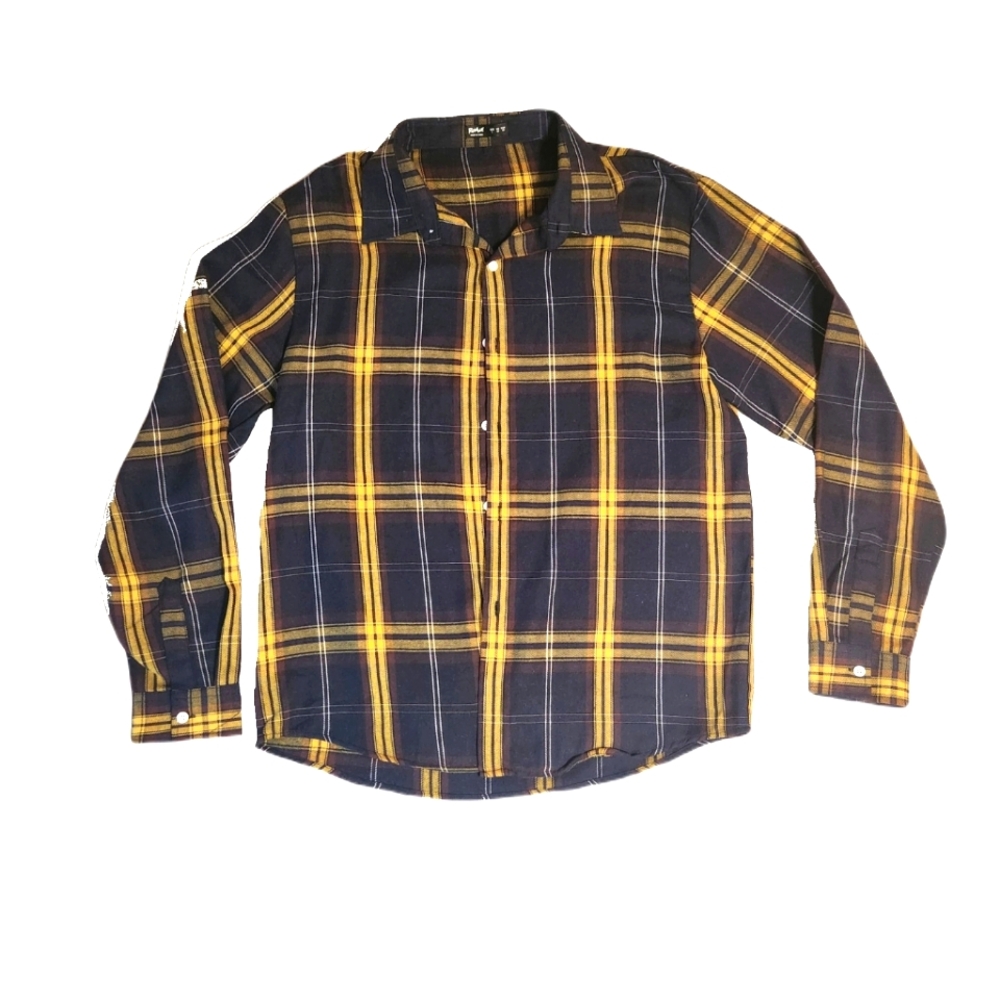 ROMWE - Men's Flannel